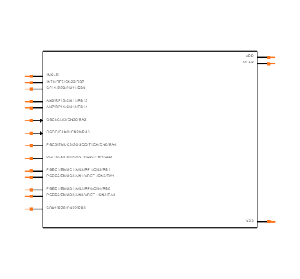 PIC24HJ12GP201-I/SO Symbol