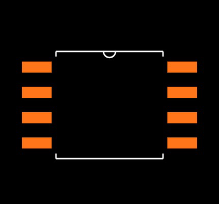 SST25VF016B-50-4I-S2AF Footprint