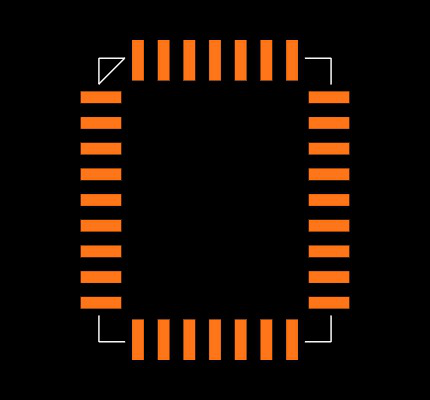 SST39SF040-55-4I-NHE Footprint
