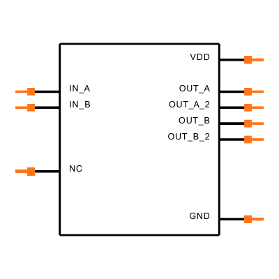TC4424AVOE Symbol