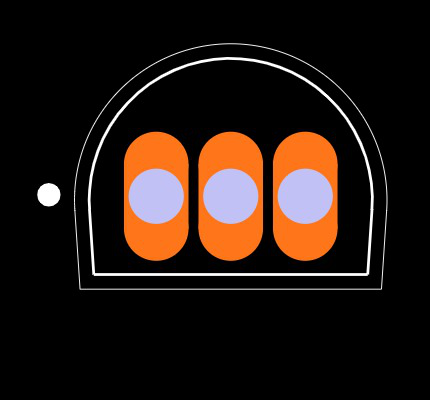 TP2104N3-G-P003 Footprint