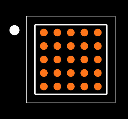USB3503A-1-GL-TR Footprint
