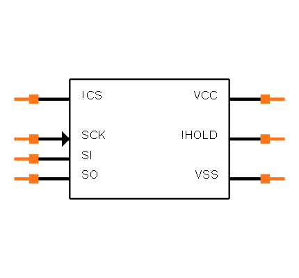 23K640T-E/ST Symbol