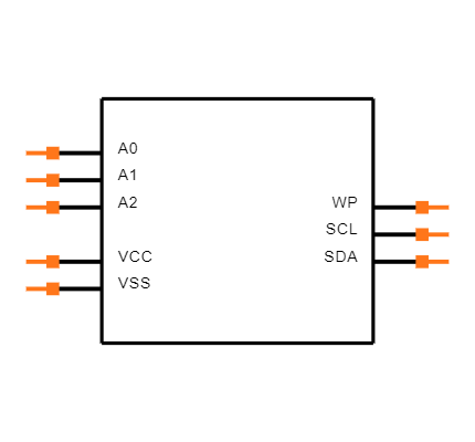 24AA16HT-I/MS Symbol
