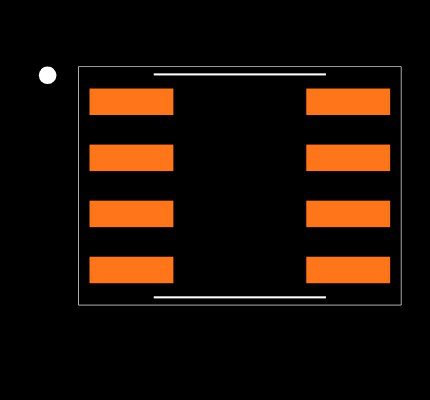 24LC00-I/SN Footprint