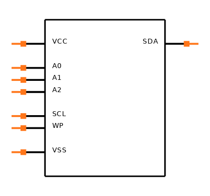 24LC02BHT-E/MS Symbol
