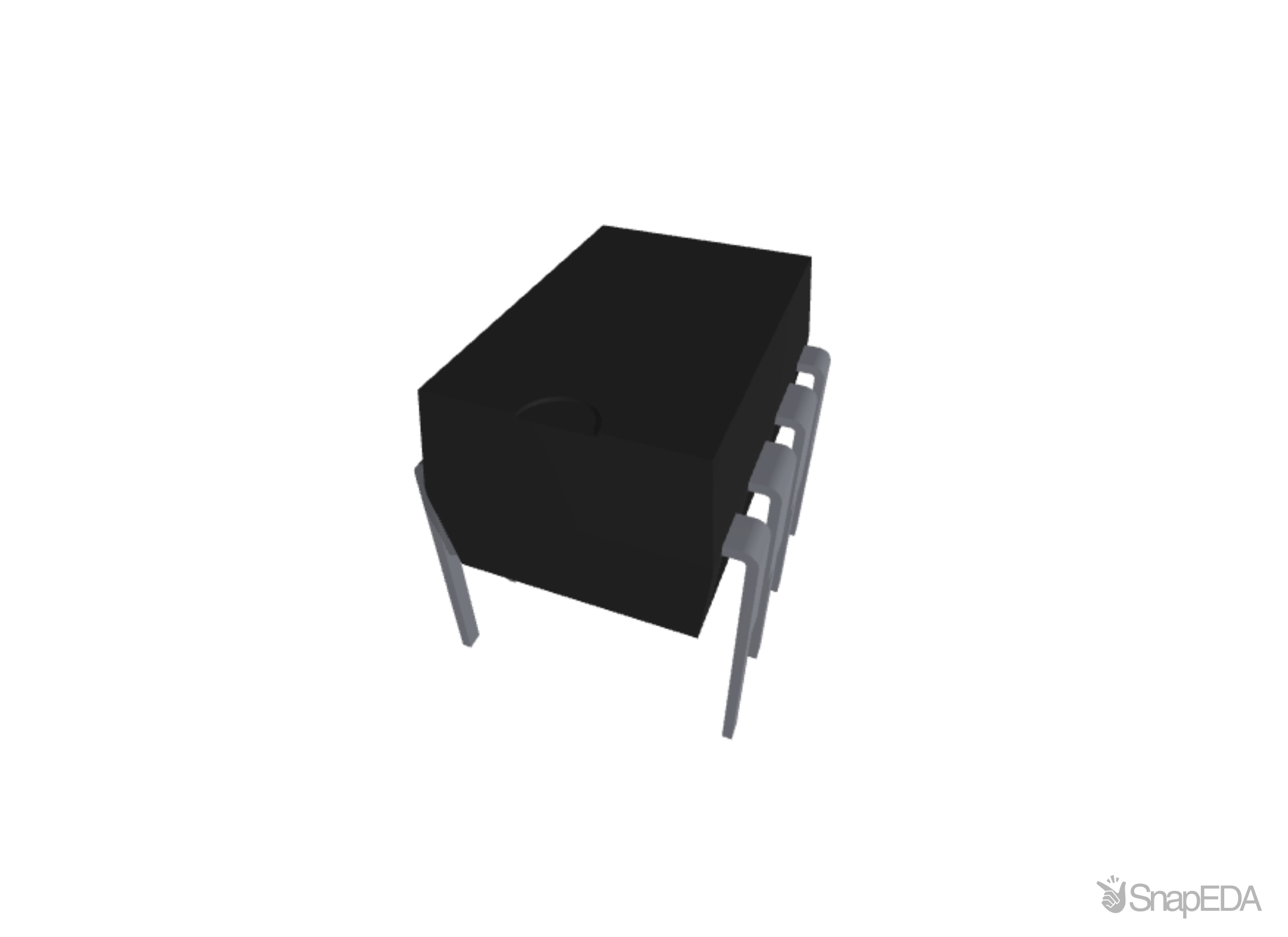 24LC128-I/P 3D Model