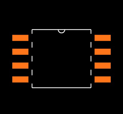 24LC32A-E/SM Footprint