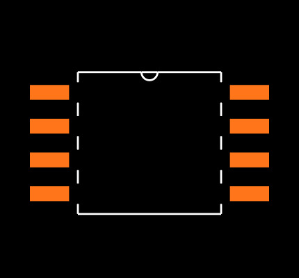 24LC32AT-E/MC Footprint
