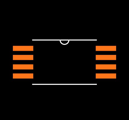 24LC64-E/ST Footprint