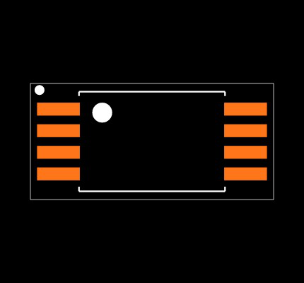24LC64-I/ST Footprint