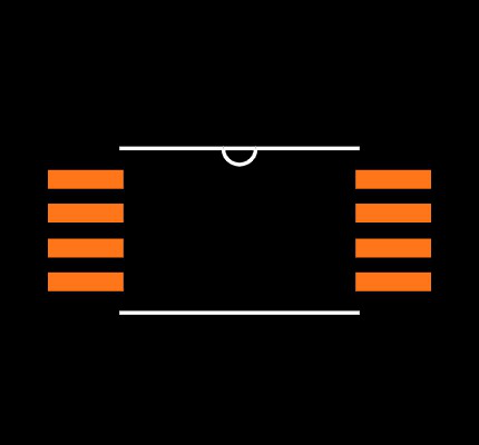 24LC64XT-I/ST Footprint