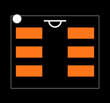 25AA02E48T-I/OT Footprint