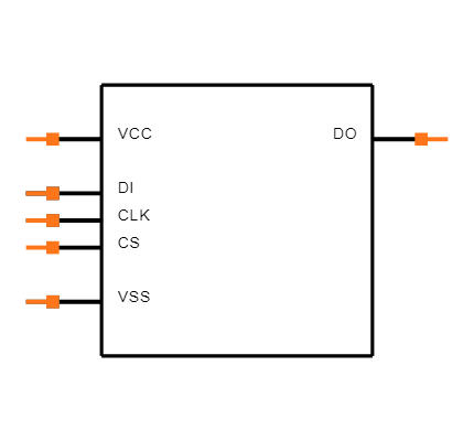 93LC46AT-E/OT Symbol