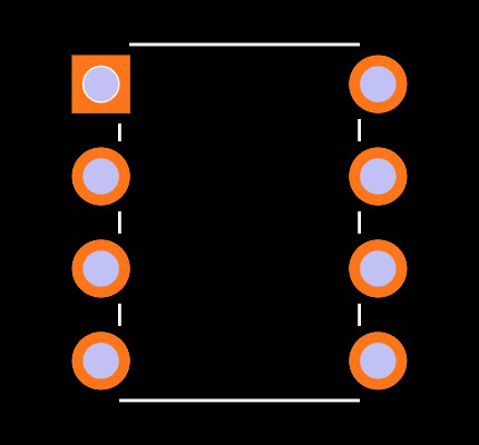 93LC66-I/P Footprint