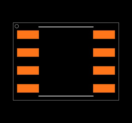 AT24C256N-10SI-2.7 Footprint