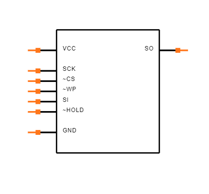 AT25512N-SH-T Symbol