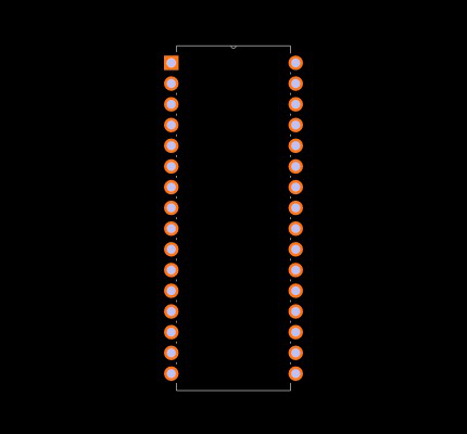 AT27C020-90PU Footprint