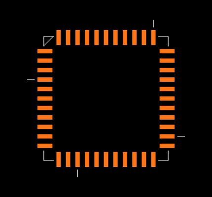 AT27C2048-90JU Footprint