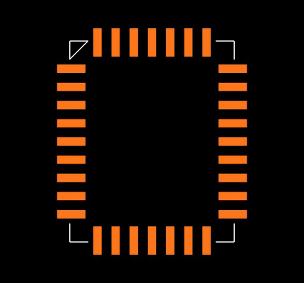 AT27C256R-45JU Footprint