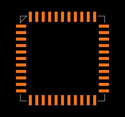 AT27C4096-90JU Footprint