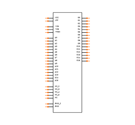 AT27C4096-90JU Symbol