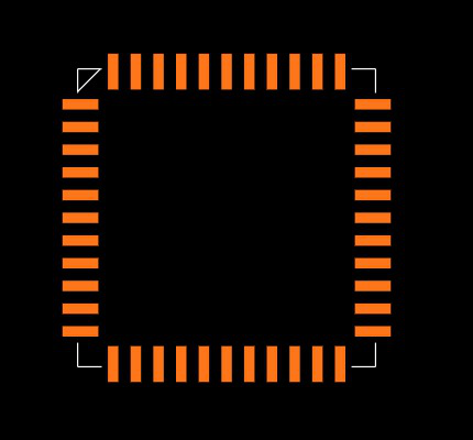 AT89C51CC03CA-SLSUM Footprint