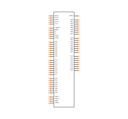 AT90USB647-AUR Symbol