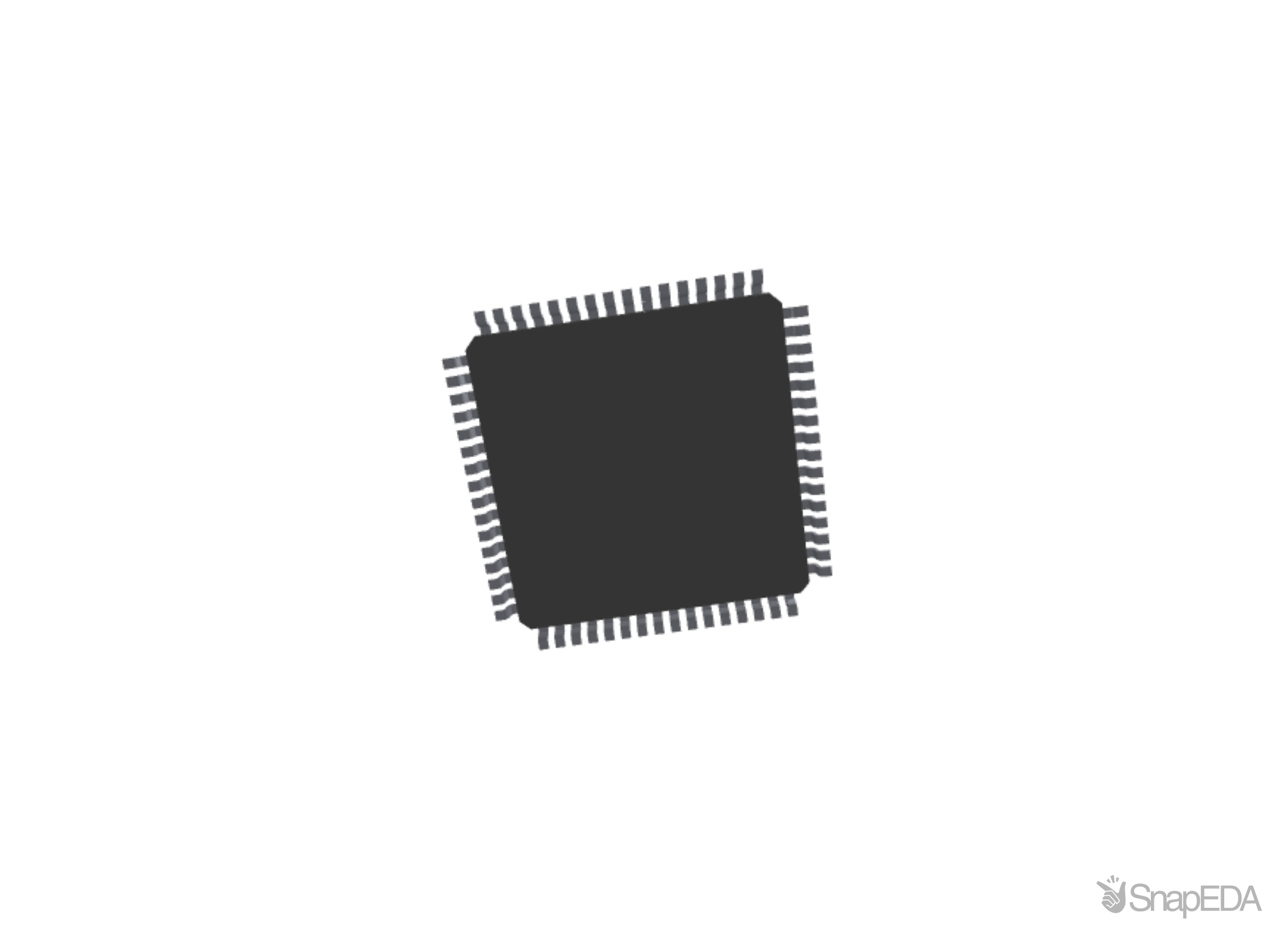 ATMEGA1281-16AU 3D Model