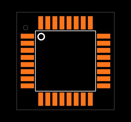 ATMEGA328P-AN Footprint