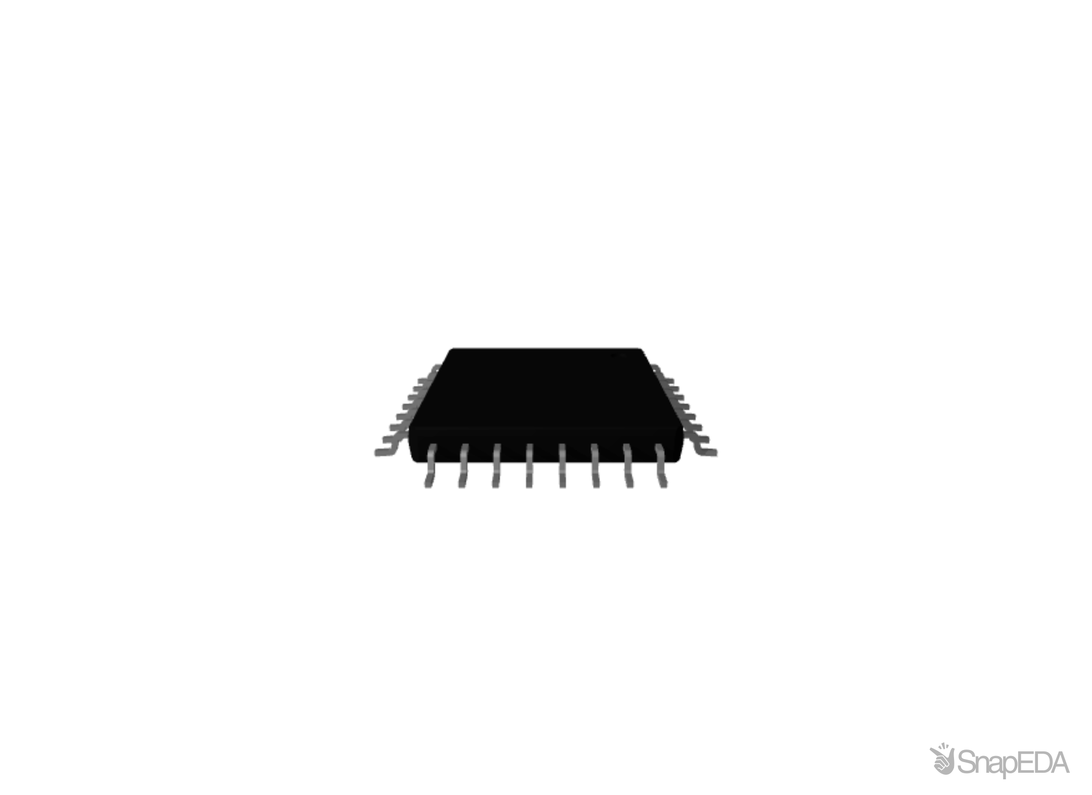 ATMEGA328PAN 3D Model