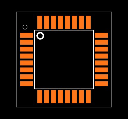 ATMEGA328PB-ANR Footprint