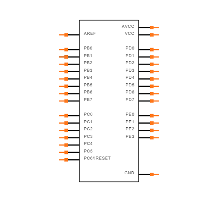 ATMEGA328PB-ANR Symbol