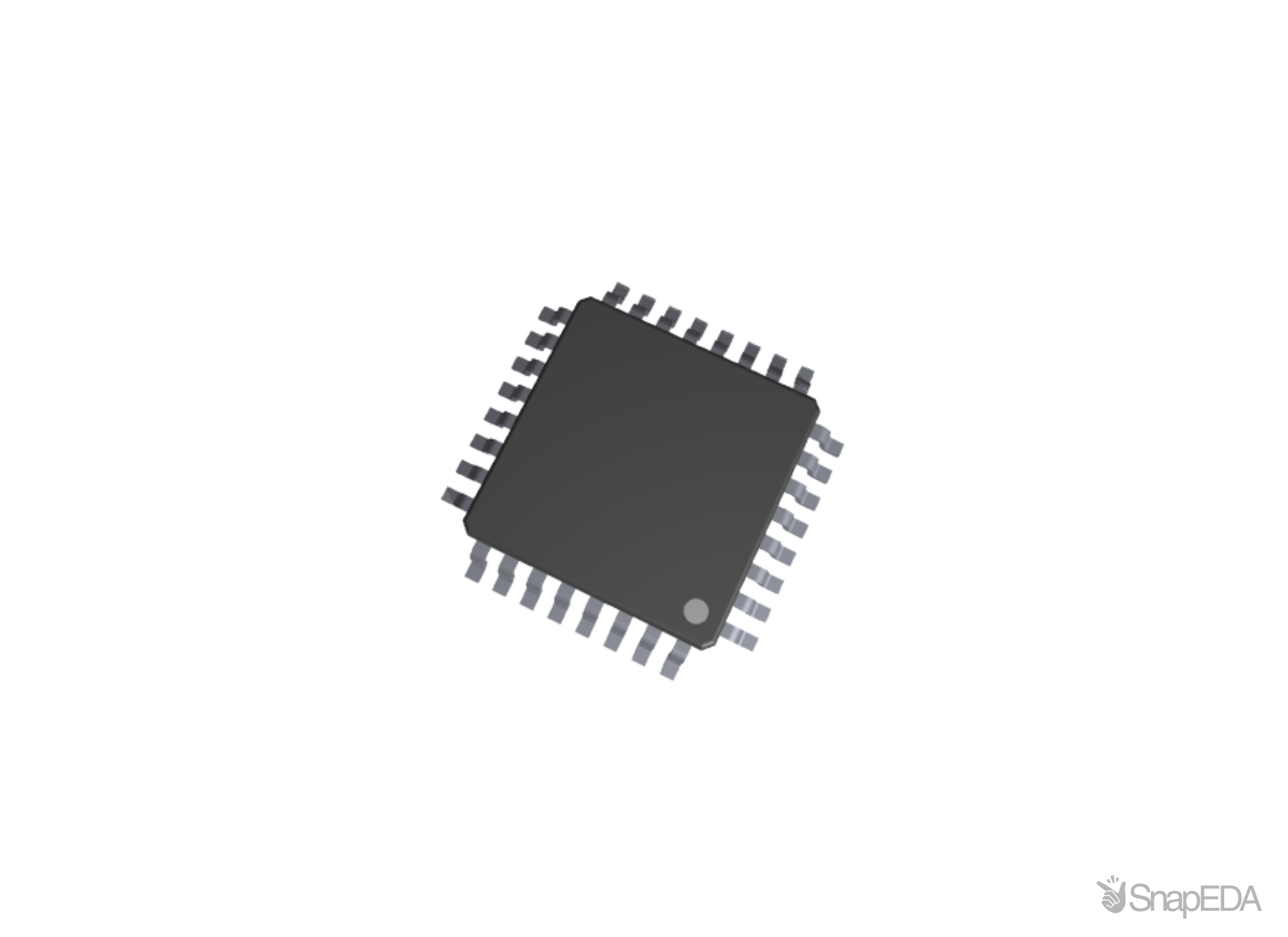 ATMEGA328PB-AUR 3D Model