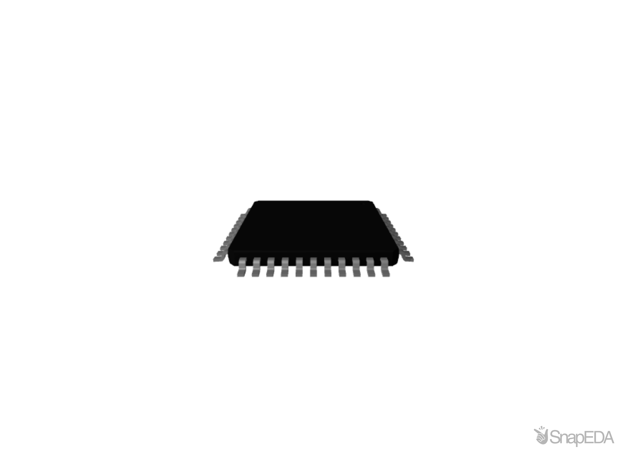 ATMEGA32U4AU 3D Model