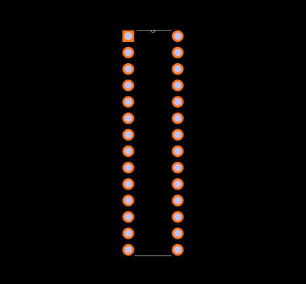 ATMEGA48-20PI Footprint