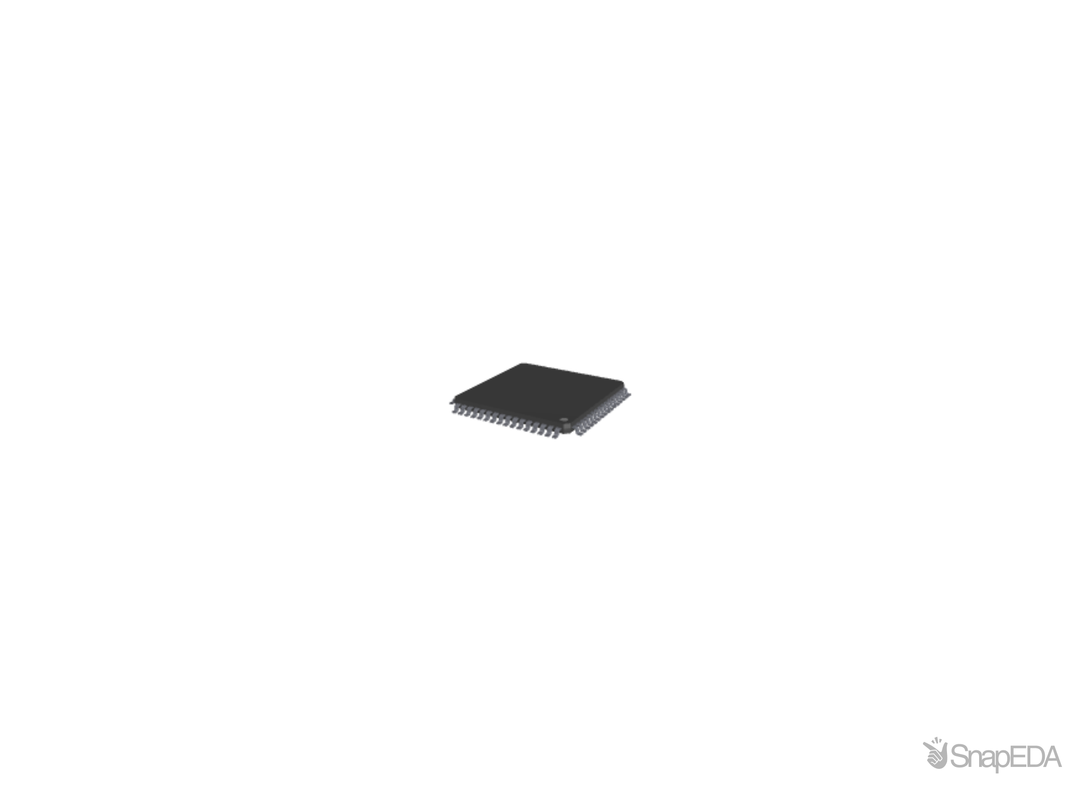 ATMEGA64A-AUR 3D Model