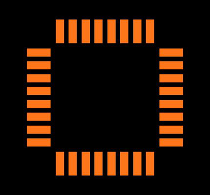 ATMEGA88PA-AUR Footprint
