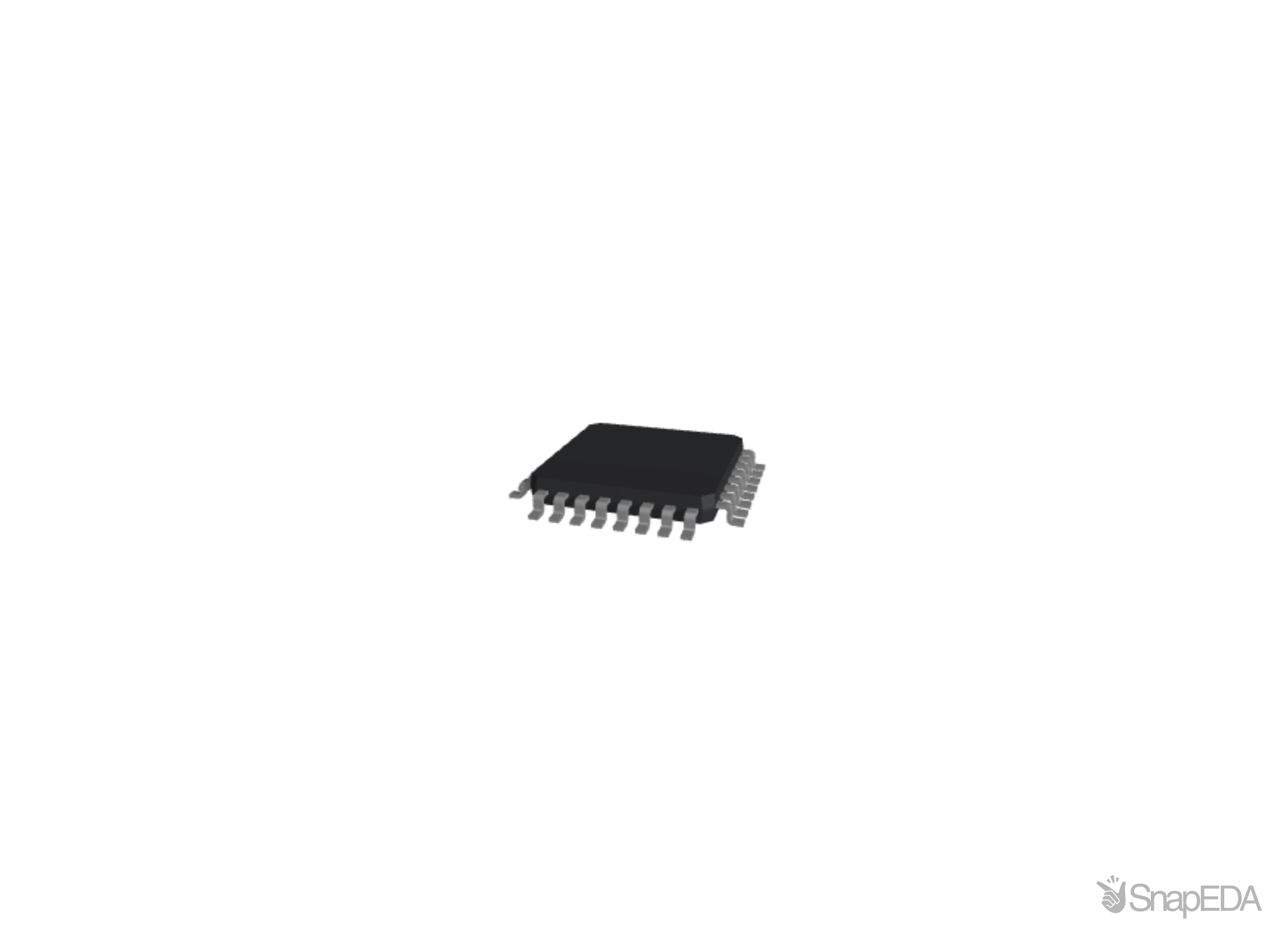 ATMEGA8L-8AJ 3D Model