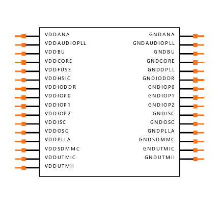 ATSAMA5D26C-CUR Symbol