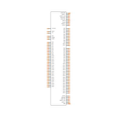ATSAME70N21B-CN Symbol