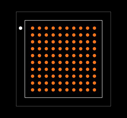 ATSAME70N21B-CNT Footprint