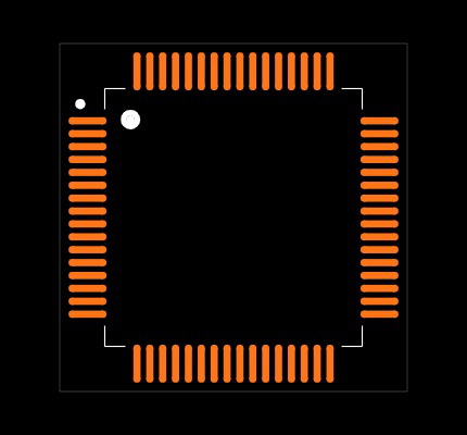ATSAML21J18B-AUT Footprint