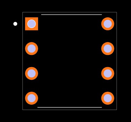 ATTINY13A-PU Footprint