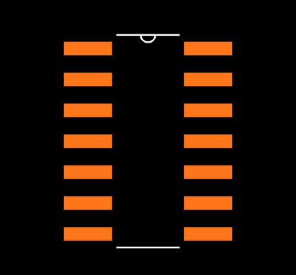 ATTINY24A-SSUR Footprint