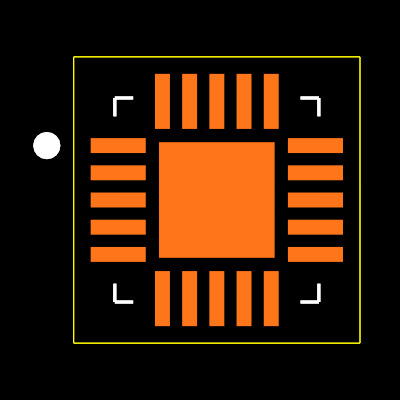 ATTINY406-MNR Footprint