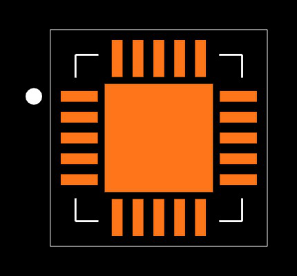 ATTINY44A-MUR Footprint