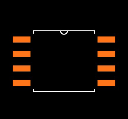 ATTINY85-20SHR Footprint