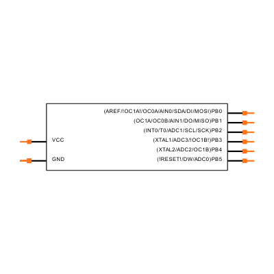 ATTINY85 Symbol