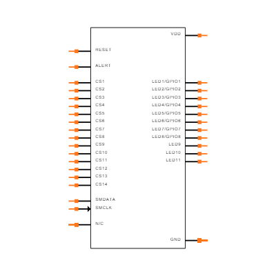 CAP1114-1-EZK-TR Symbol